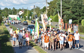 10 sierpnia Kielecka Piesza Pielgrzymka dotarła do Włoszczowy. 13