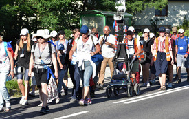 10 sierpnia Kielecka Piesza Pielgrzymka dotarła do Włoszczowy. 16
