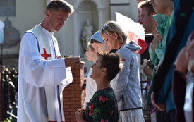 41 Kielecka Piesza Pielgrzymka  na modlitwie w Czarncy. 2