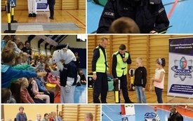 O bezpieczną drogą do włoszczowskiej Jedynkii zadbali policjanci,strażacy i celnicy. 7