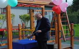 Otwarcie placu zabaw w Koniecznie. 21