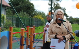 Otwarcie placu zabaw w Koniecznie. 57