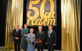 Złote Gody par małżeńskich z gminy Włoszczowa. 70