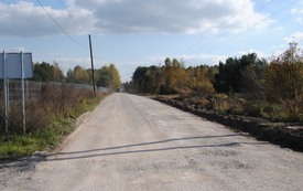 Trwa remont dr&oacute;g w mieście i kilku sołectwach. Droga na oczyszczalnię w mieście.
