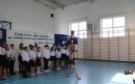 Jubileusz 10.lecia społecznej SP w Bebelnie. 14