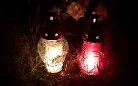 Dzień Zaduszny na cmentarzu parafialnym we Włoszczowie. 3