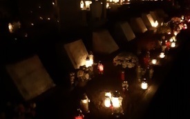 Dzień Zaduszny na cmentarzu parafialnym we Włoszczowie. 7