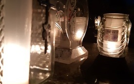 Dzień Zaduszny na cmentarzu parafialnym we Włoszczowie. 16