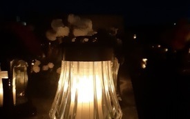 Dzień Zaduszny na cmentarzu parafialnym we Włoszczowie. 18