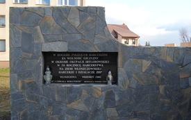 Odnowiony pomnik ZHP.