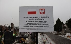 Parafia Wniebowzięcia NMP we Włoszczowie przeprowadziła dwie bardzo ważne inwestycje - remont kwater wojennych oraz&nbsp;utwardzenie przylegającej do mogił alejki. 1