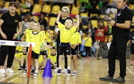 Powiat włoszczowski na igrzyskach reprezentowały przedszkolaki z&nbsp;Konieczna. 1