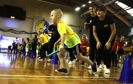 Powiat włoszczowski na igrzyskach reprezentowały przedszkolaki z&nbsp;Konieczna. 2