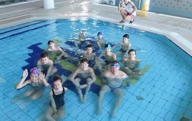 Maraton plywacki  włoszczowskiej Jedynki.