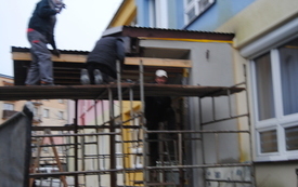 Nowe wejście do Przedszkola Samorządowego nr 2 we Włoszczowie. 3