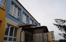 Nowe wejście do Przedszkola Samorządowego nr 2 we Włoszczowie. 5