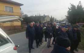 Uroczystości pogrzebowe w Książu Małym. 2