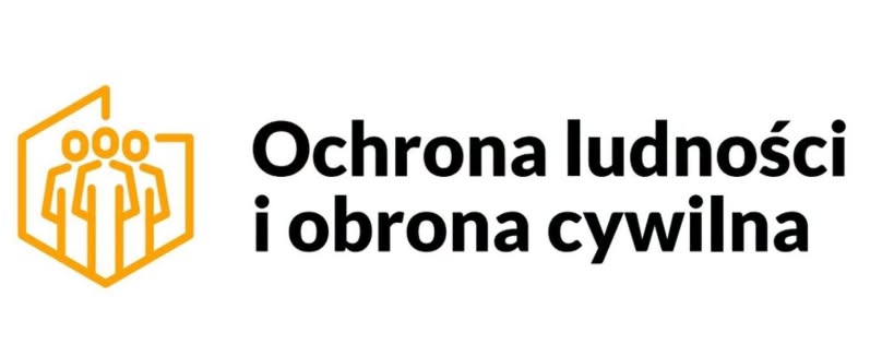 obrazek z&nbsp;napisem ochrona ludności i&nbsp;obrona cywilna