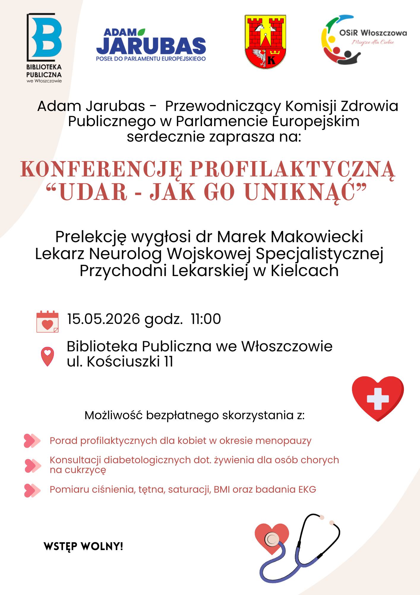 Konferencja poświęcona profilaktyce i&nbsp;leczeniu udar&oacute;w m&oacute;zgu