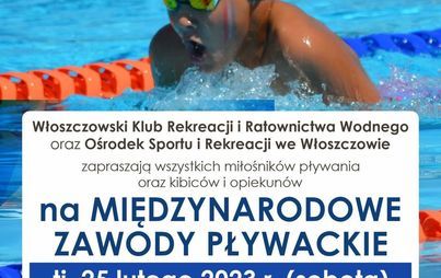 Zdjęcie do Międzynarodowe Zawody Pływackie już 25 lutrego