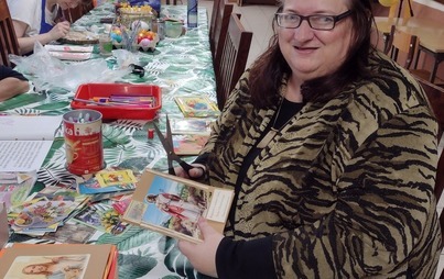 Zdjęcie do Wielkanocne akcenty u naszych aktywnych podopiecznych Środowiskowego Domu Samopomocy