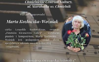 Zdjęcie do Warsztaty piosenki klezmerskiej w Chmielniku 