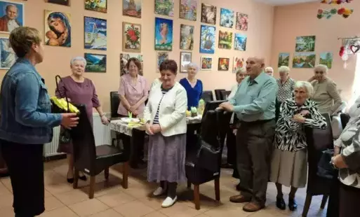 Zdjęcie do Śniadanie Wielkanocne w Klubie Wsparcia Senior Plus we Włoszczowie