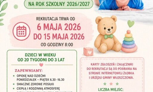 Zdjęcie do Są jeszcze wolne miejsca w Samorządowym Żłobku