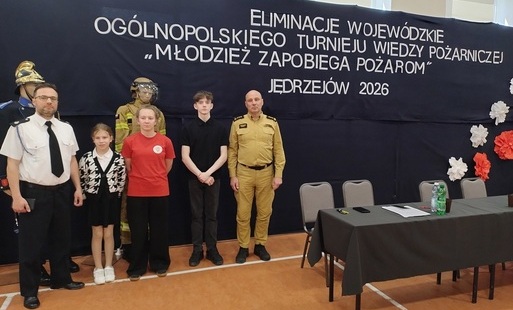 Zdjęcie do Wojew&oacute;dzki finał turnieju &bdquo;Młodzież zapobiega pożarom&rdquo;. Amelia Celebańska z Dw&oacute;jki wicemistrzynią