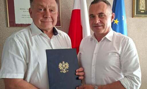 Zdjęcie do Dyrektor Biura ds.Inwestycji UG Sławomir Owczarek ponownie został zastępcą burmistrza Grzegorza Dziubka