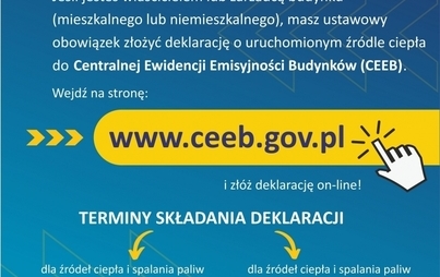 Zdjęcie do Centralna Ewidencja Emisyjności Budynk&oacute;w. Został ci niecały  miesiąc na zgłoszenie urzędnikom źr&oacute;deł ciepła. Jeśli tego nie zrobisz, czeka cię kara