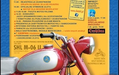 Zdjęcie do 15. Świętokrzyski Zlot Motocykli SHL i Pojazd&oacute;w Zabytkowych. Zaproszenie