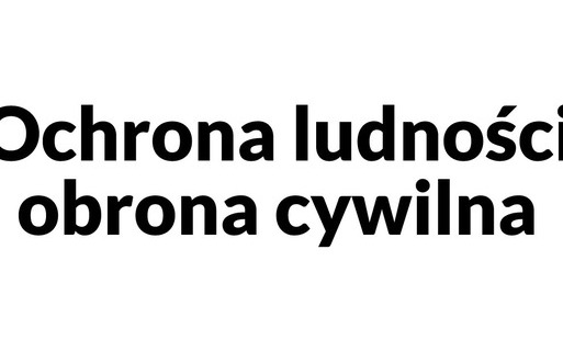 Ochrona ludności i obrona cywilna