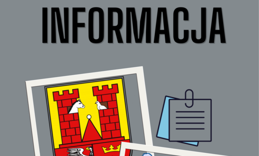 Obrazek z napisem informacja