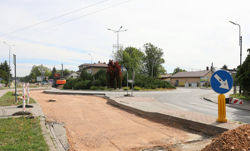 Zdjęcie do Remont ul. Partyzant&oacute;w we Włoszczowie &ndash; ważne informacje dla kierowc&oacute;w