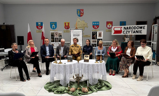 Narodowe Czytanie „Dziadów” Adama Mickiewicza we Włoszczowie