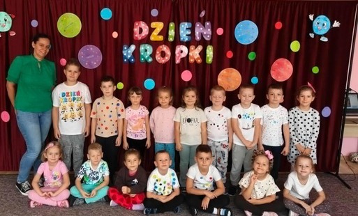 Międzynarodowy Dzień Kropki w Przedszkolu Samorządowym Nr 2 we Włoszczowie