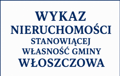 Wykaz nieruchomości stanowiącej własność Gminy Włoszczowa