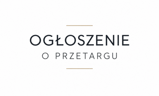 Ogłoszenie o przetargu