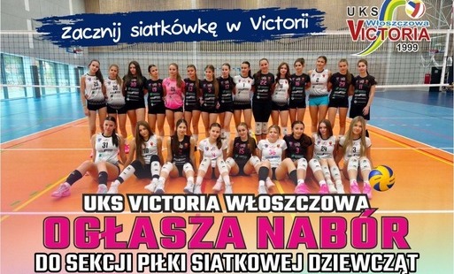 Zacznij swoją przygodę z siatkówką! UKS Victoria Włoszczowa ogłasza nabór