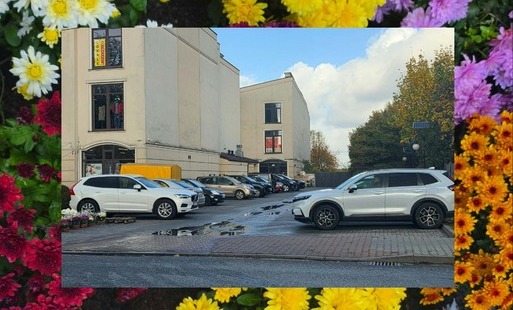 INFORMACJA O ZAMKNIĘCIU PARKINGU PRZY UL. PARTYZANTÓW