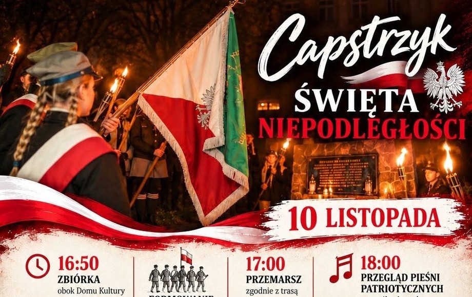 Siódma edycja Capstrzyku Święta Niepodległości we Włoszczowie