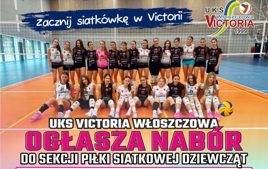 Nabór do sekcji siatkarskich UKS Victoria Włoszczowa